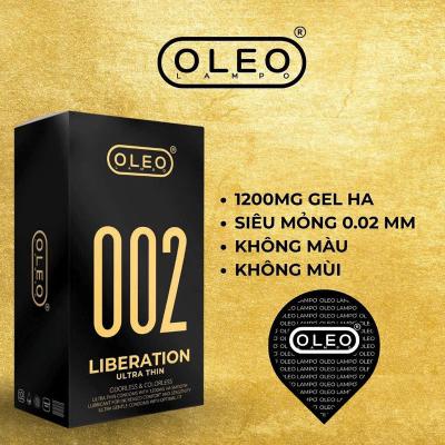 Bao cao su OLEO 002 LINERATION không màu không mùi