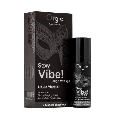 Gel Tăng Khoái Cảm Orgie Sexy Vibe High Voltage Cao Cấp