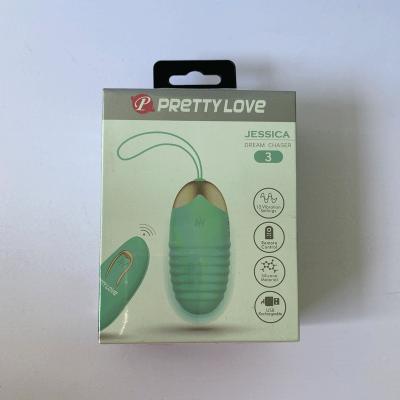 Trứng rung PRETTYLOVE có vân điều khiển từ xa cao cấp