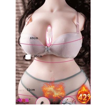 Búp bê bán thân cao cấp có rung rên có nhiệt độ 8 kg